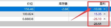 XM MT5上订单盈利怎么显示出来?